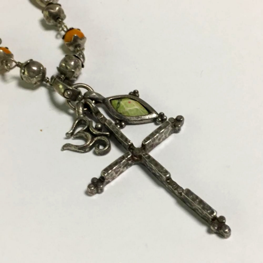 Lucky Brand cross necklace